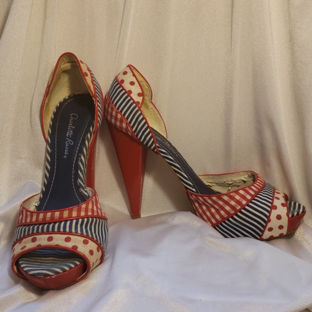 Charlotte Russe picnic heels
